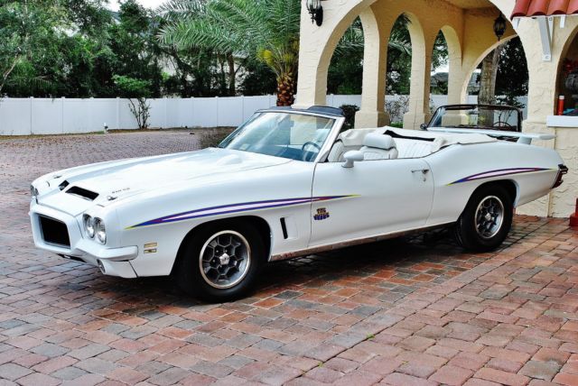 1972 Pontiac GTO LeMans Sport Convertible 455 V8 Auto Ram Air - photo 6