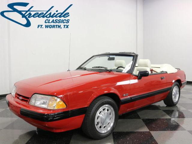 JUST 24K ACTUAL MILES! BONE STOCK IN FABULOUS CONDITION! 5.0 V8, 5 SPD, CLEAN!!! 1988 Ford Mustang LX 5.0