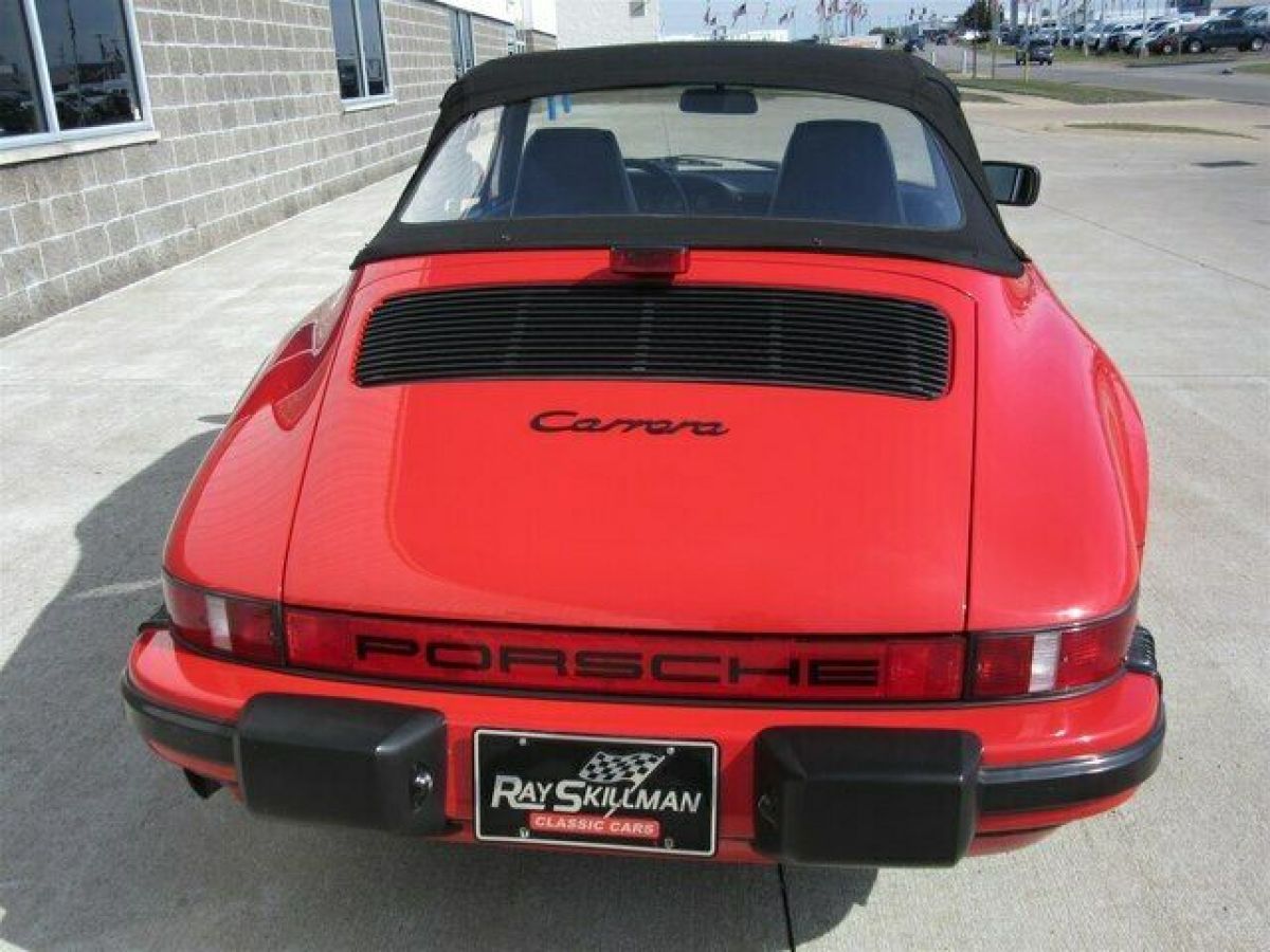 1986 Porsche 911 Carrera Convertible - photo 13