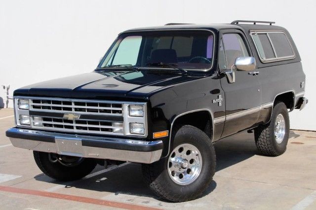 K10 Hard Top 4x4 1985 Chevrolet Blazer