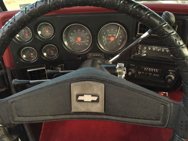 1976 Chevrolet C-10 K-10 4x4. Scottsdale trim package - photo 10
