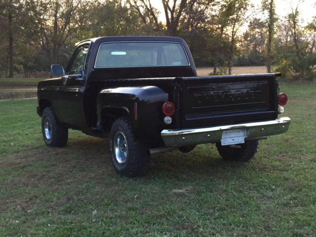1976 Chevrolet C-10 K-10 4x4. Scottsdale trim package - photo 4