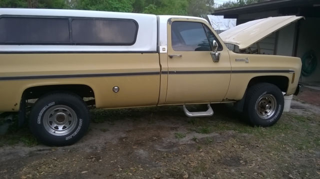 k10 Scottsdale Heavy 1/2 Ton 1976 4x4 Salvage 1976 Chevrolet C/K Pickup 1500