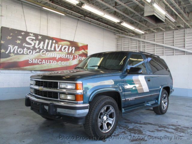 K1500 4WD Low Miles SUV Manual Gasoline 5.7L V8 OHV 16V GREEN 1994 Chevrolet Blazer K1500 4WD