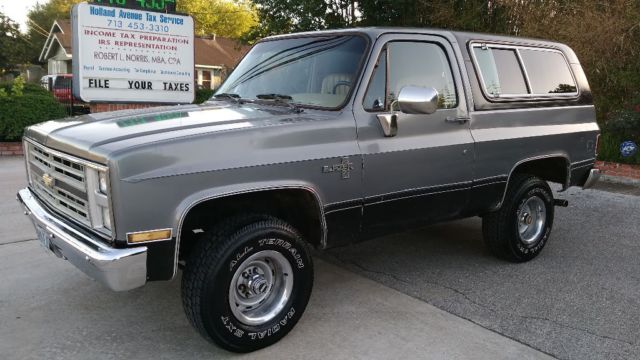 K5 Blazer, GMC Jimmy, silverado Sierra, 4x4 , Custom, Cheyenne 1984 Chevrolet Blazer Silverado