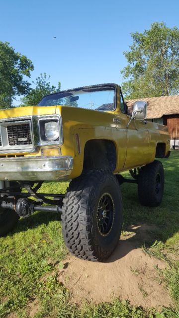 K5 Blazer Lifted 4X4 Rock Crawler California Vehicle FULL CONVERTABLE 1973 GMC Jimmy
