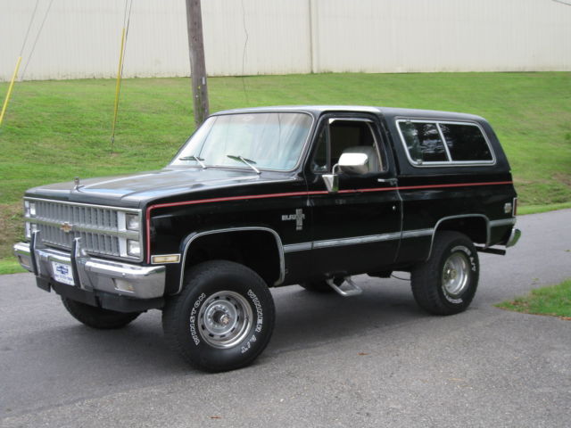 K5 Silverado Blazer, Cold A/C! 350 Eng/ 4x4/ 4in lift/ NO RESERVE! in NC 1982 Chevrolet Blazer Silverado
