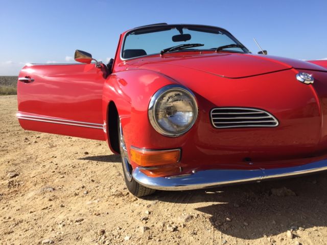 Karmann Ghia Convertible, Excellent Condition 1971 Volkswagen Karmann Ghia