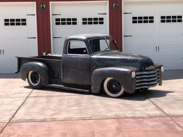 1952 Chevrolet Other Pickups 3 Window Short Bed Ratrod Patina Shop Truck - photo 2