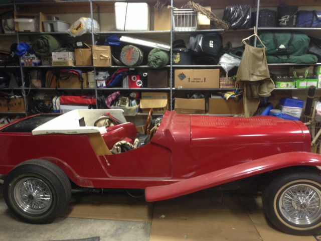 kit car 1929 Mercedes-Benz gazelle fiber fax