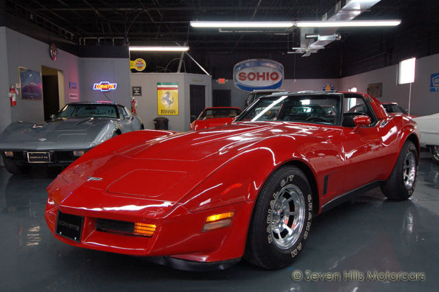 L81, LOW MILES, Red/Black, EXCELLENT CONDITION Great Driver, LOADED WITH OPTIONS 1981 Chevrolet Corvette #'s Match