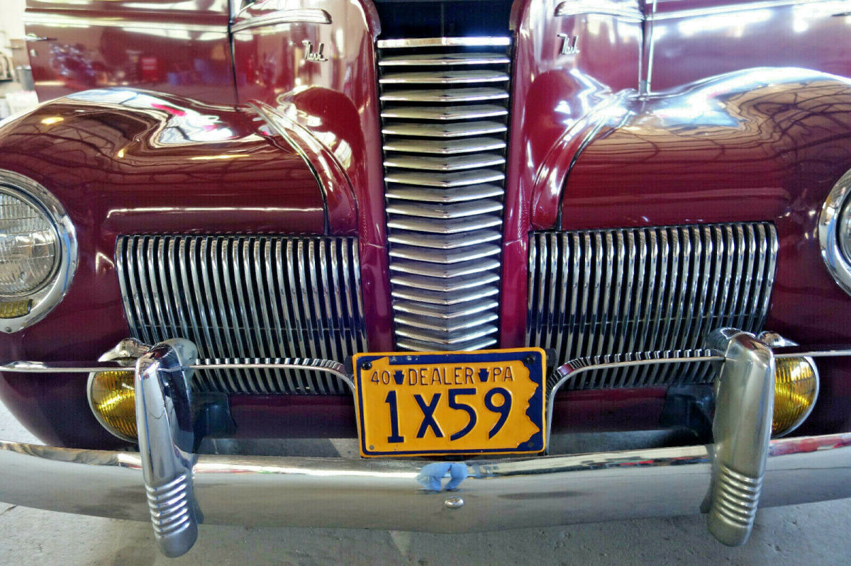 LaFayette Deluxe 2 Door Cabriolet AP 1940 Nash LaFayette