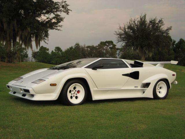 Lamborghini Countach LP500 Turbo S replica Lambo 1984/1985 replica 1984 Lamborghini Countach LP500 Turbo S replica