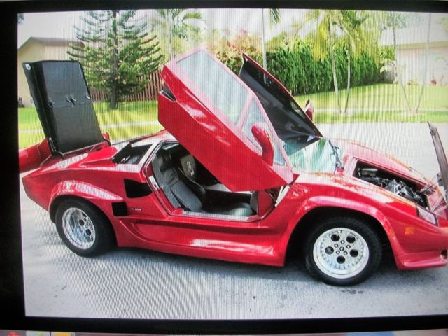 LAMBORGHINI COUNTACH REP KIT 1986 Replica/Kit Makes COUNTACH REPLICA KIT