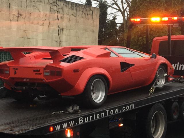 1988 Replica/Kit Makes Lamborghini Countach 5000s