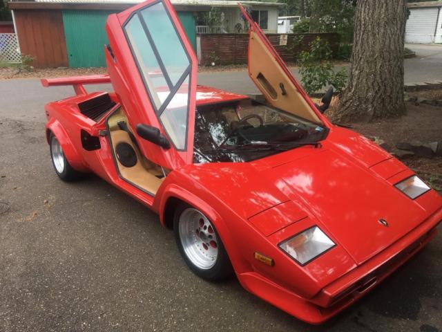1988 Replica/Kit Makes Lamborghini Countach 5000s - photo 10