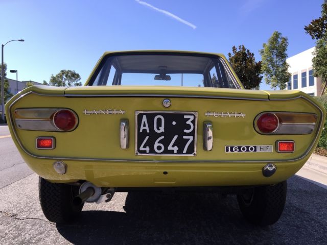 1971 Lancia Fulvia Lancia Fulvia 1600HF - photo 9