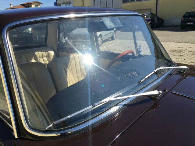 1972 Lancia Fulvia 1,3 Sedan 5 speed in PARIOLI Brown with Tan - photo 5