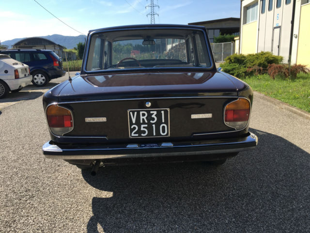 1972 Lancia Fulvia 1,3 Sedan 5 speed in PARIOLI Brown with Tan - photo 6
