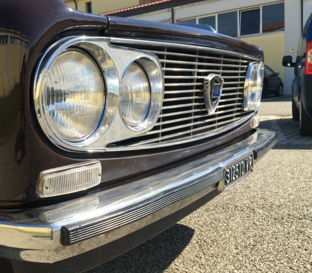 1972 Lancia Fulvia 1,3 Sedan 5 speed in PARIOLI Brown with Tan - photo 8