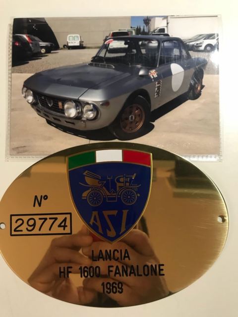 1969 Lancia Fulvia HF FANALONE - photo 12