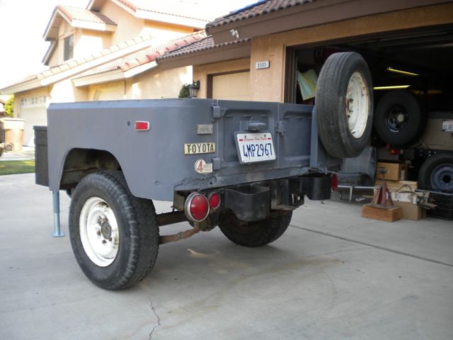 1971 Toyota Land Cruiser gray
