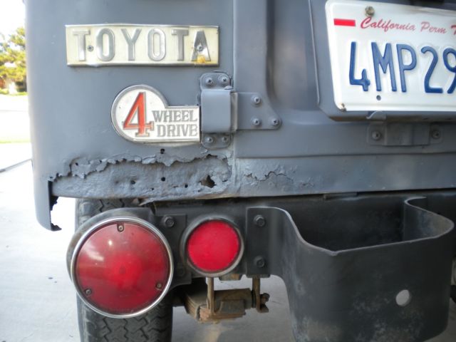 1971 Toyota Land Cruiser gray - photo 8