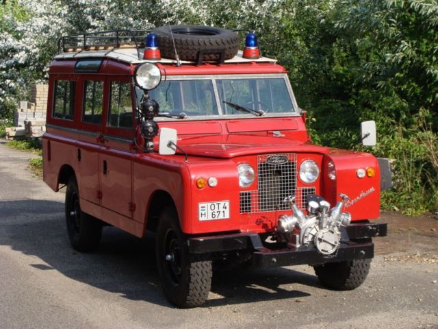 Land Rover 109 Series IIa Fire engine 1965 1965 Land Rover Other