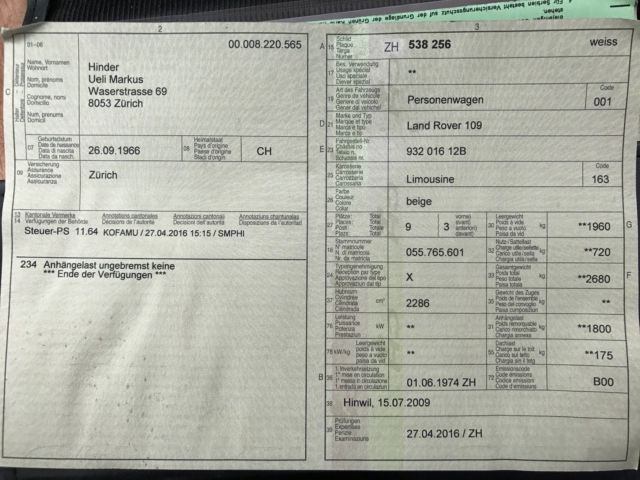 1974 Land Rover 109 Station - photo 6