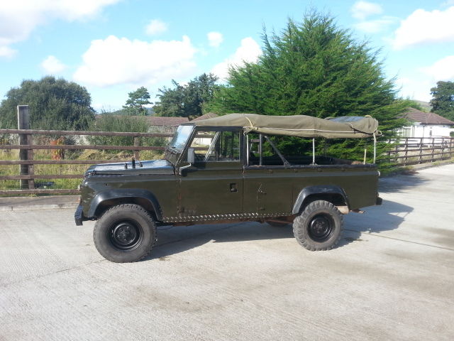 LAND ROVER 110 2.5N/A DIESEL U.S.A EXPORTABLE 1987 Land Rover Defender ARMY