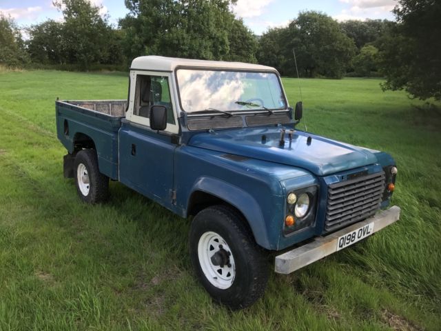 Land Rover 110 Defender 1983 HICAP Pickup LHD USA Collector Status AC 1983 Land Rover Defender Pickup