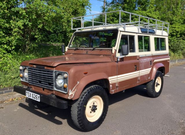 Land Rover 110 Defender County Station Wagon landrover petrol 1980 Land Rover Defender County Station Wagon