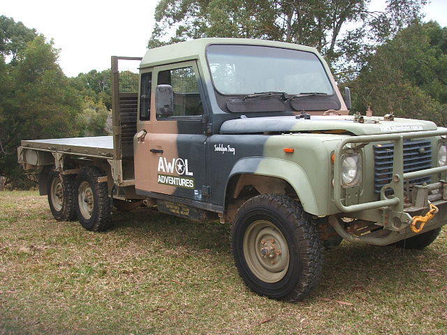 land rover 6x6 perentie-defender 110 1980 Land Rover Defender