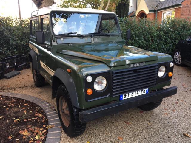Land Rover 90 Station Wagon 2.5L TD LHD 1988 Green 1988 Land Rover Defender