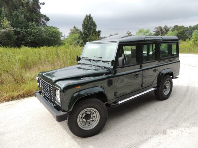 Land Rover Defender 110 county Station Wagon, 200TDI, LHD, 5 door, 1989 1980 Land Rover Defender