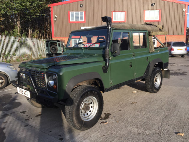 LAND ROVER DEFENDER 110 COUNTY SW 300TDi CONVERTIBLE CANVAS TOP & HARD TOP 1986 Land Rover Defender