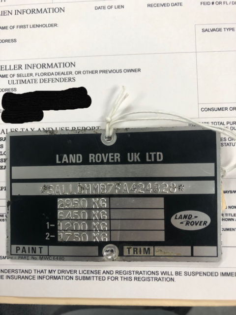 1990 Land Rover Defender - photo 2