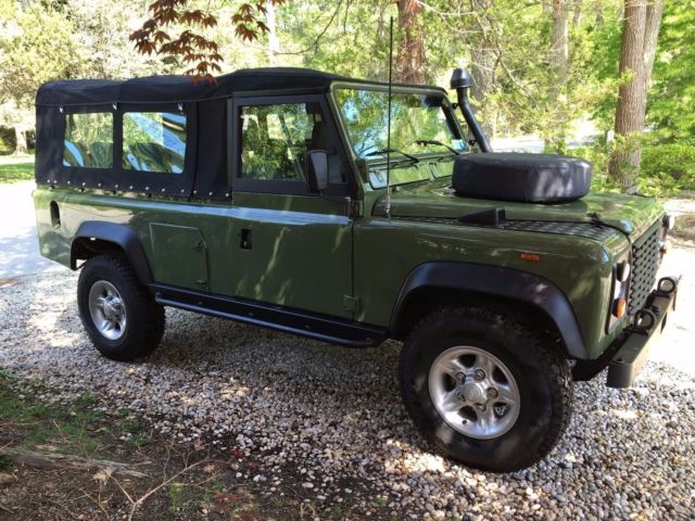 Land Rover Defender 110 Soft top 2.5NA LHD 1986 Land Rover Defender