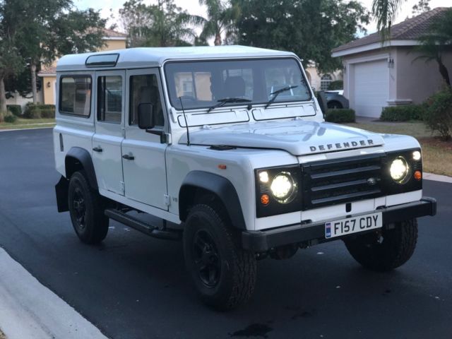 1989 Land Rover Defender White