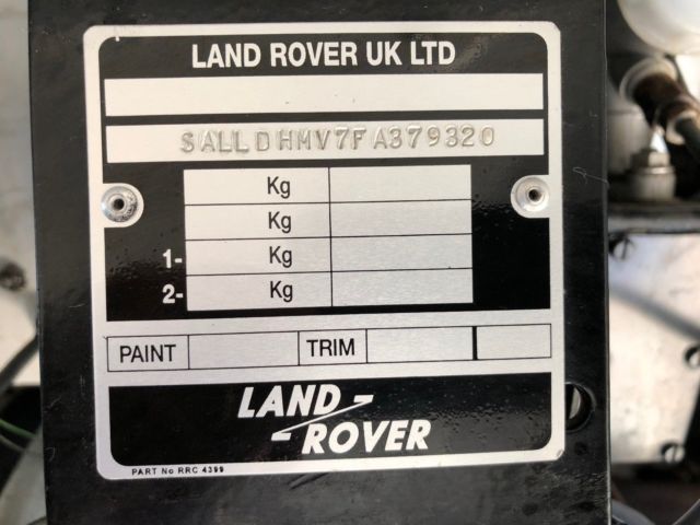 1989 Land Rover Defender White - photo 8