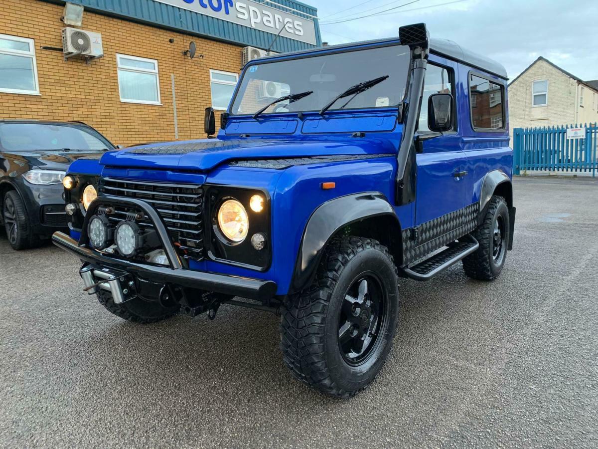 LAND ROVER DEFENDER 90 200 2.5TDi CSW ESTORIL BLUE RHD EXTENSIVE REBUILD 1991 Land Rover Defender County Station Wagon