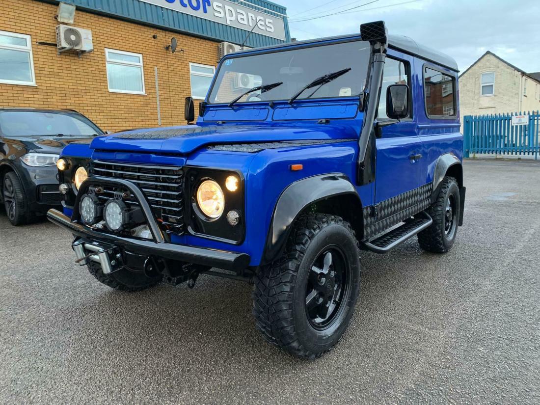 LAND ROVER DEFENDER 90 200TDi CSW ESTORIL BLUE RHD EXTENSIVE REBUILD 1991 Land Rover Defender County Station Wagon