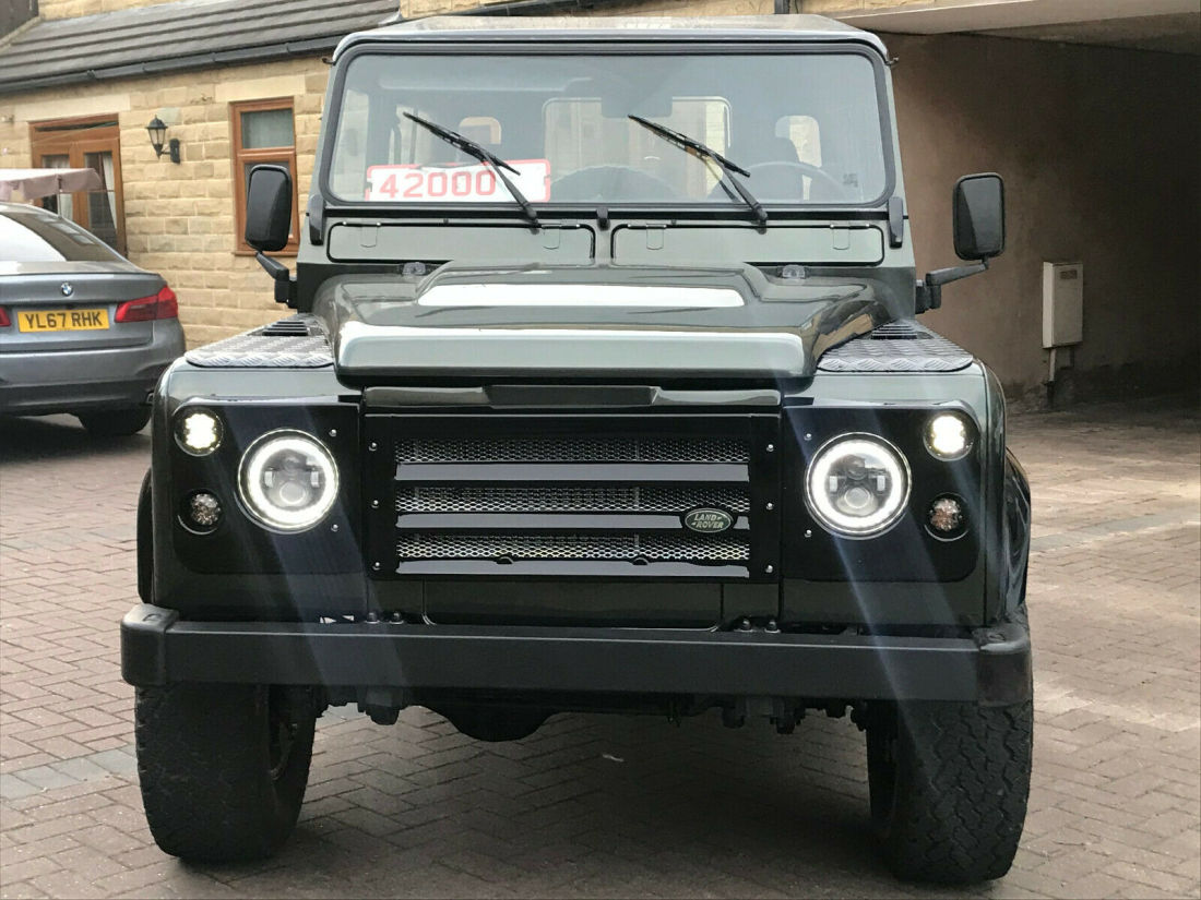 LAND ROVER DEFENDER 90 200TDi CSW TONGA GREEN LHD BODY OF EXTENSIVE REBUILD 1991 Land Rover Defender County Station Wagon