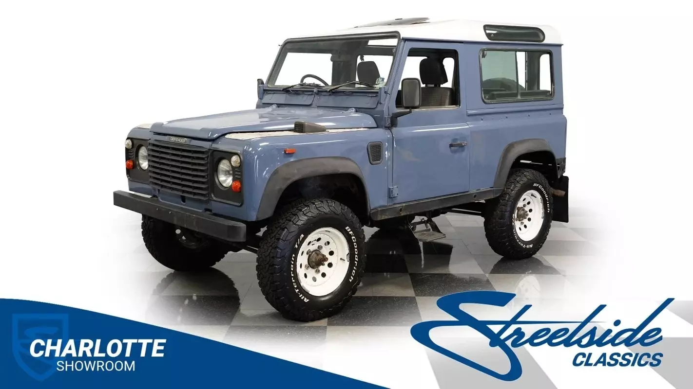 LAND ROVER DEFENDER 90 4X4 CLASSIC OFF ROAD SUV TRUCK TURBO DIESEL 1991 Land Rover Defender 90