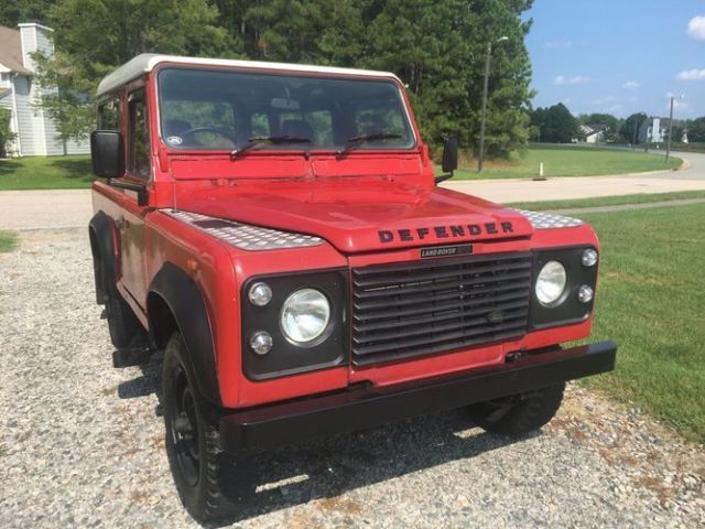 Land Rover Defender 90 British Import Right Hand Drive "NO RESERVE" 1991 Land Rover Defender 90