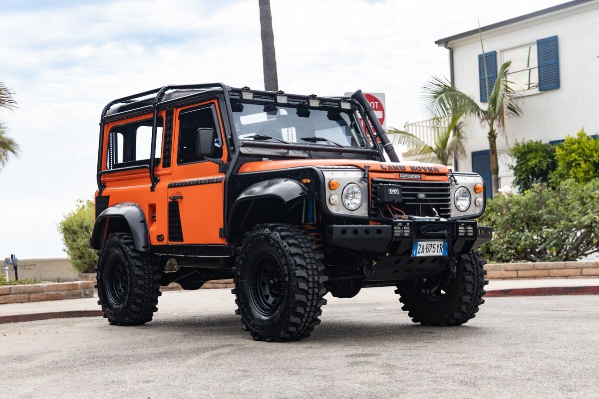 Land Rover Defender 90 Diesel Hardtop w Safari Windows 1991 Land Rover Defender