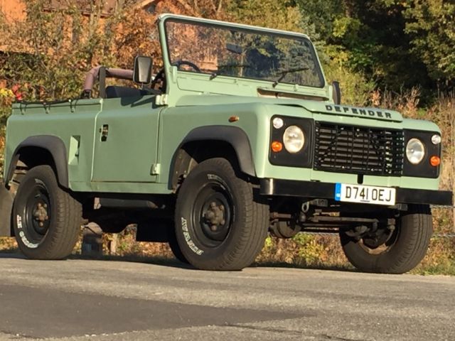 land rover defender 90 soft top 1986 Land Rover Defender Convertible
