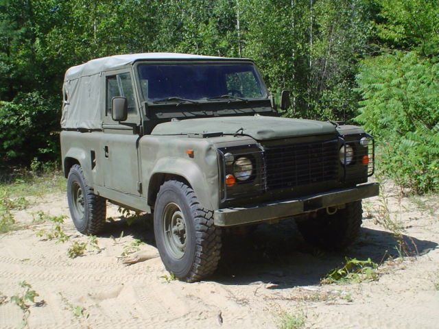 Land Rover Defender MOD 90 D90 Military 1991 LHD Diesel 58,408miles LOW RESERVE 1991 Land Rover Defender
