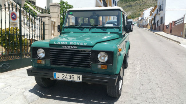 LAND ROVER DEFENDER SANTANA CONVERTIBLE 6 SEATS 1990 Land Rover Defender