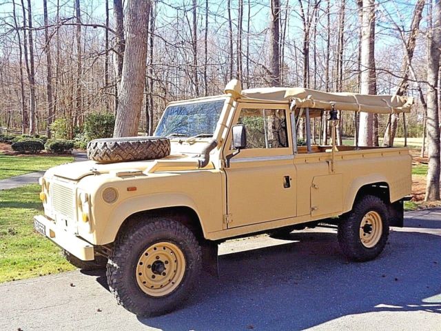 Land Rover Ex British Army 110 1991 Land Rover Defender 110